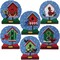 Herrschners Birdhouse Snow Globe Ornaments Plastic Canvas Kit
